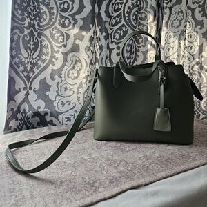 a new day green purse